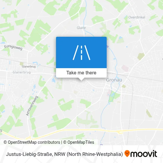 Justus-Liebig-Straße map