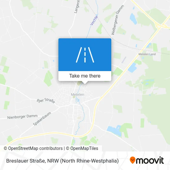 Карта Breslauer Straße