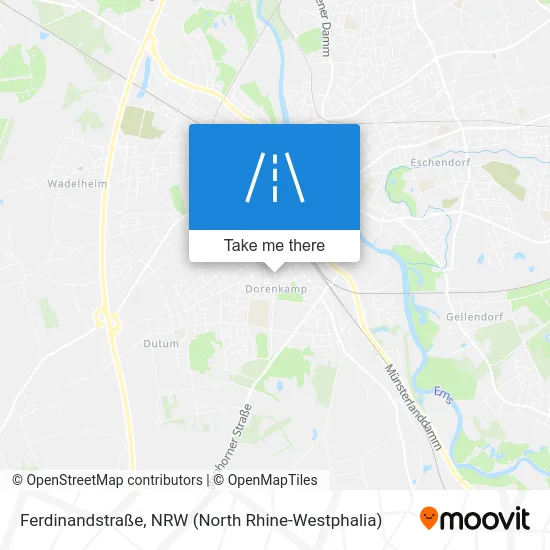 Карта Ferdinandstraße