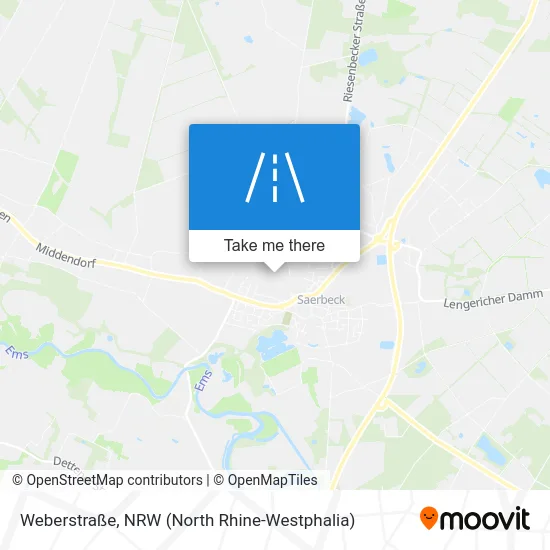 Карта Weberstraße