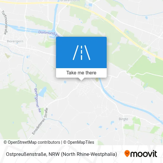 Карта Ostpreußenstraße