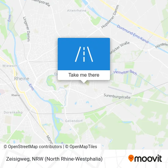 Zeisigweg map