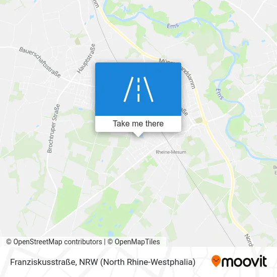 Карта Franziskusstraße