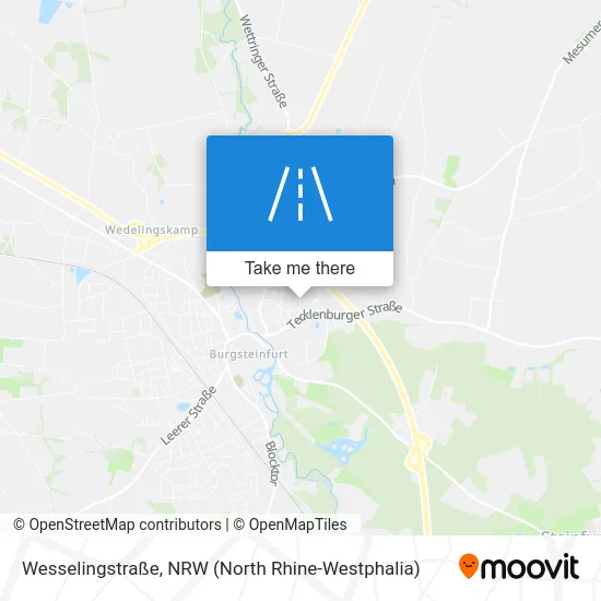 Карта Wesselingstraße