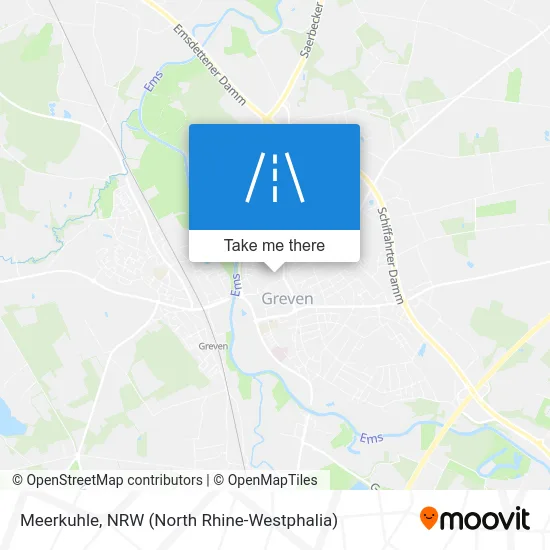 Карта Meerkuhle