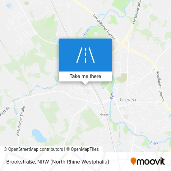 Карта Brookstraße