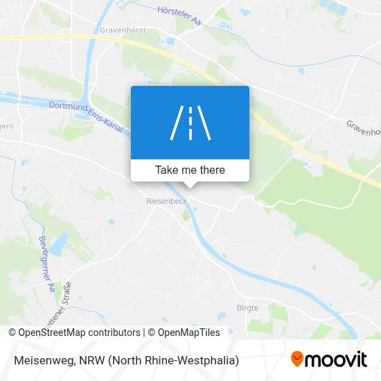 Meisenweg map