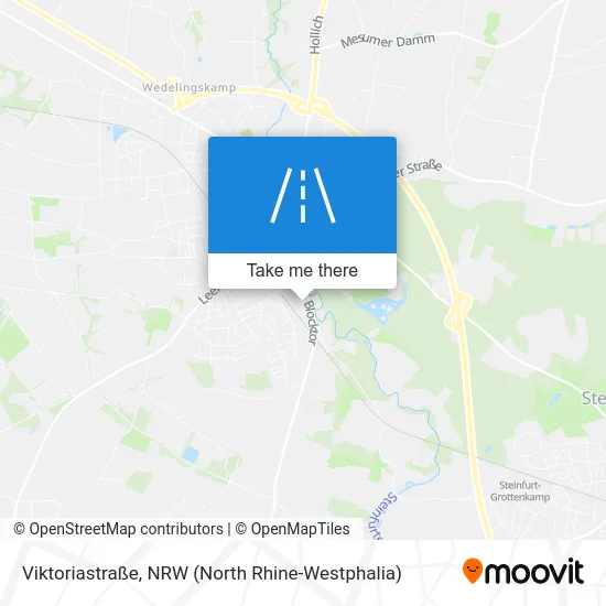 Карта Viktoriastraße