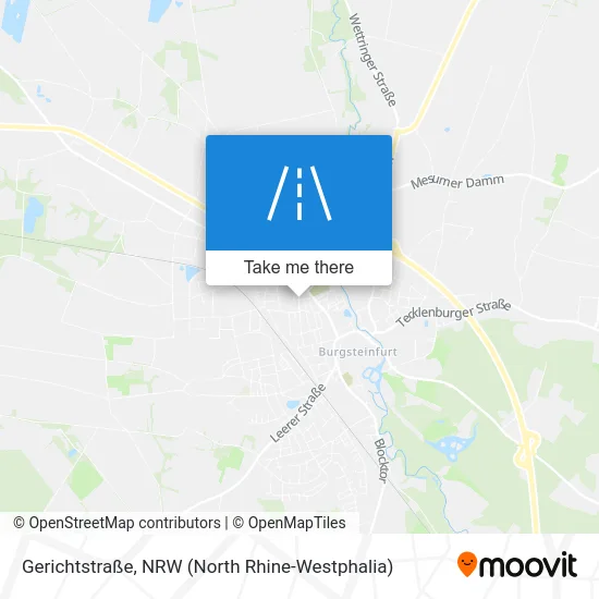 Карта Gerichtstraße