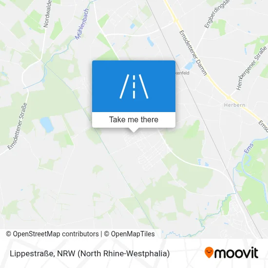 Lippestraße map