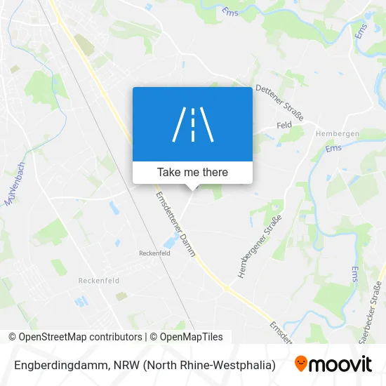 Карта Engberdingdamm