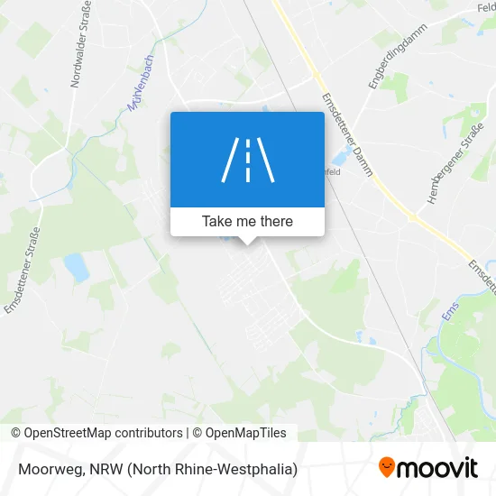 Карта Moorweg
