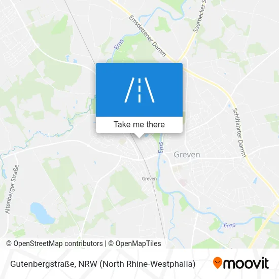 Gutenbergstraße map