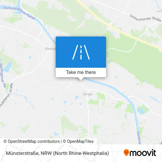 Карта Münsterstraße