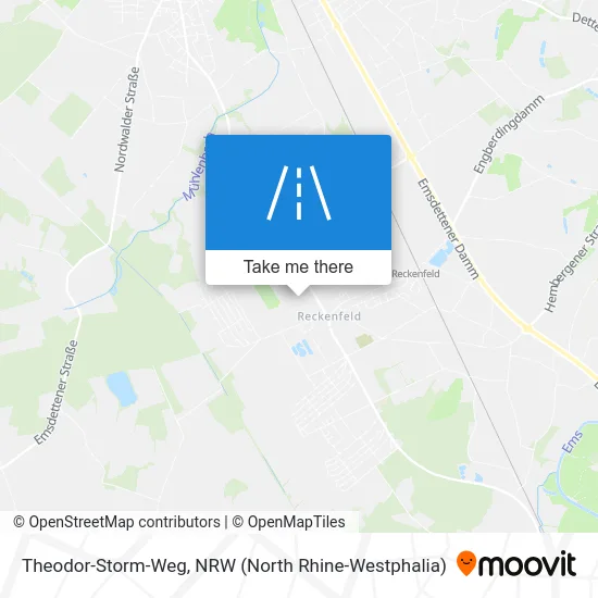 Карта Theodor-Storm-Weg