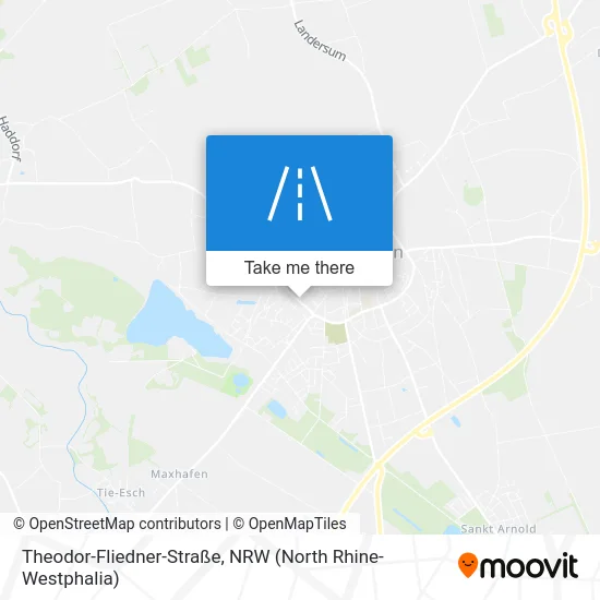 Карта Theodor-Fliedner-Straße