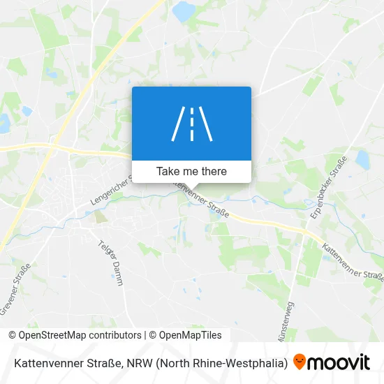Kattenvenner Straße map