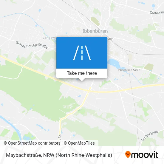 Карта Maybachstraße