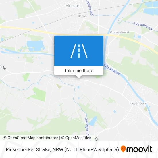 Riesenbecker Straße map