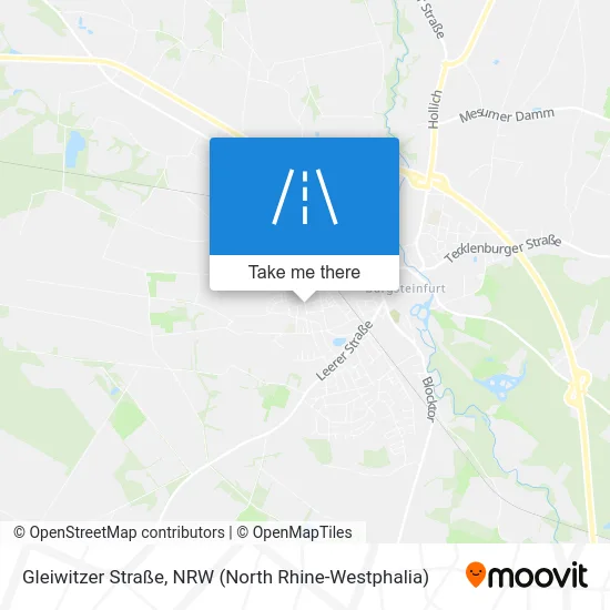 Карта Gleiwitzer Straße