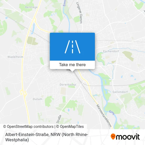 Карта Albert-Einstein-Straße
