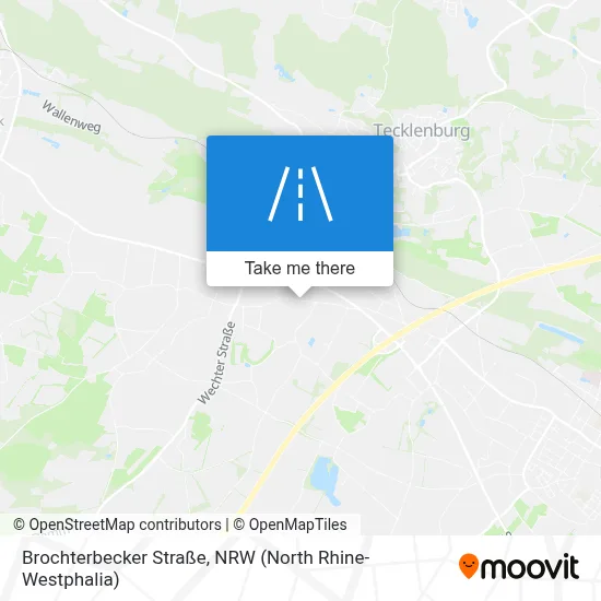 Brochterbecker Straße map