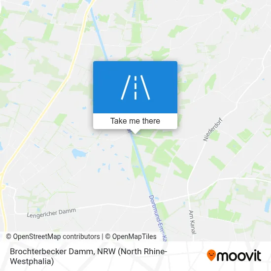 Brochterbecker Damm map