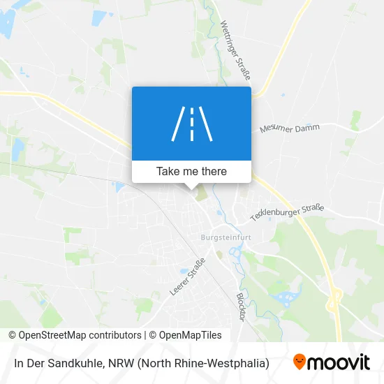 Карта In Der Sandkuhle