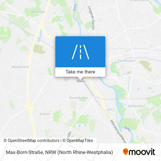Карта Max-Born-Straße