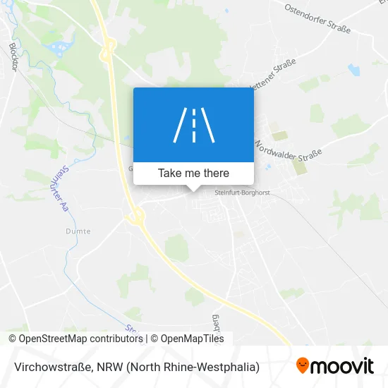 Карта Virchowstraße