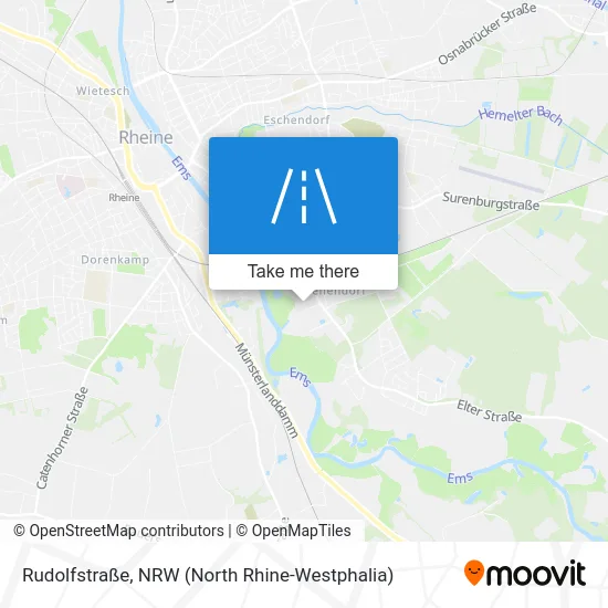 Карта Rudolfstraße