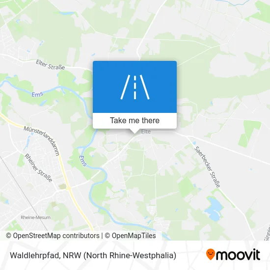 Карта Waldlehrpfad