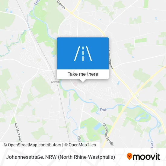 Карта Johannesstraße