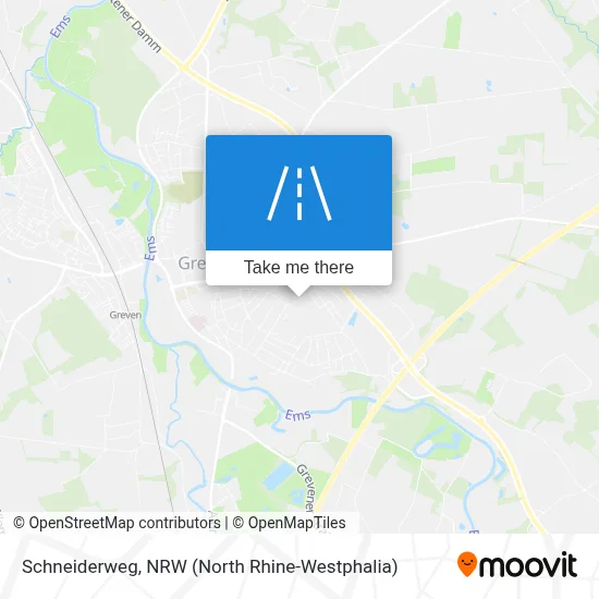Schneiderweg map