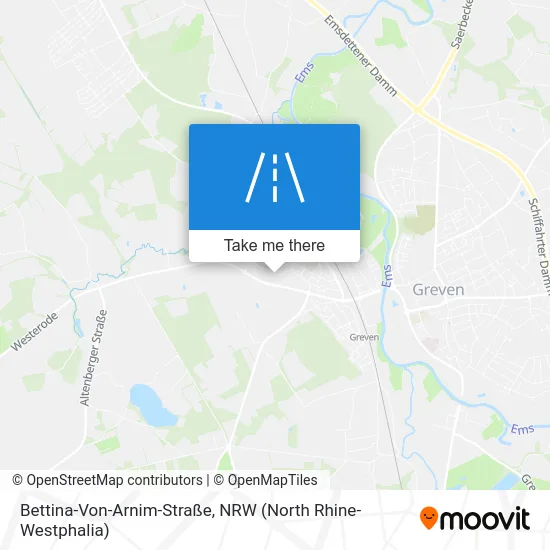Карта Bettina-Von-Arnim-Straße