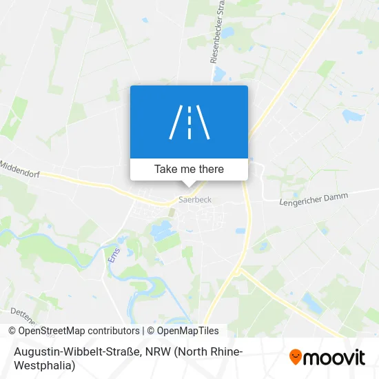 Карта Augustin-Wibbelt-Straße