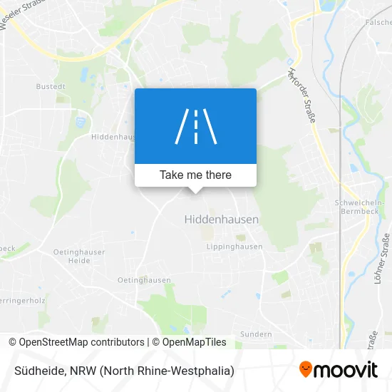 Карта Südheide