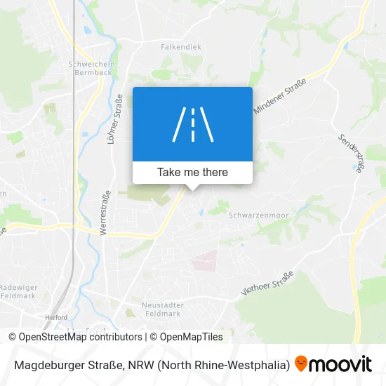 Карта Magdeburger Straße