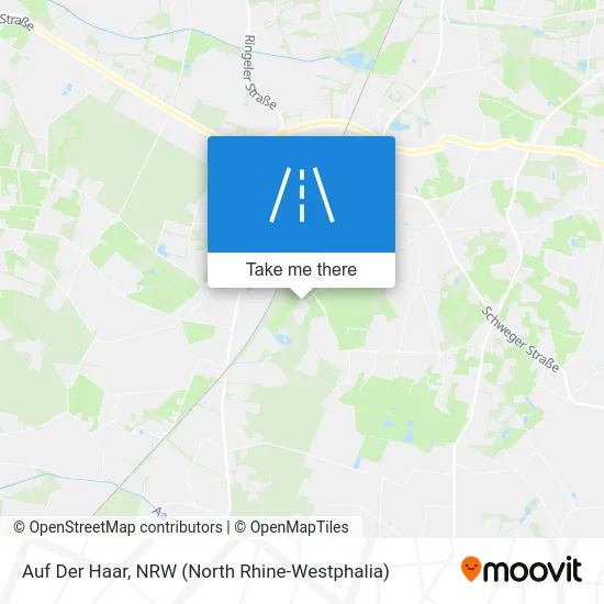 Карта Auf Der Haar