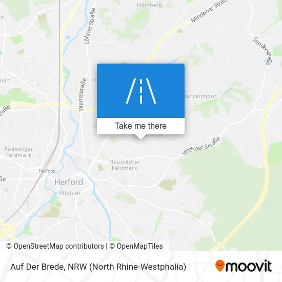 Карта Auf Der Brede