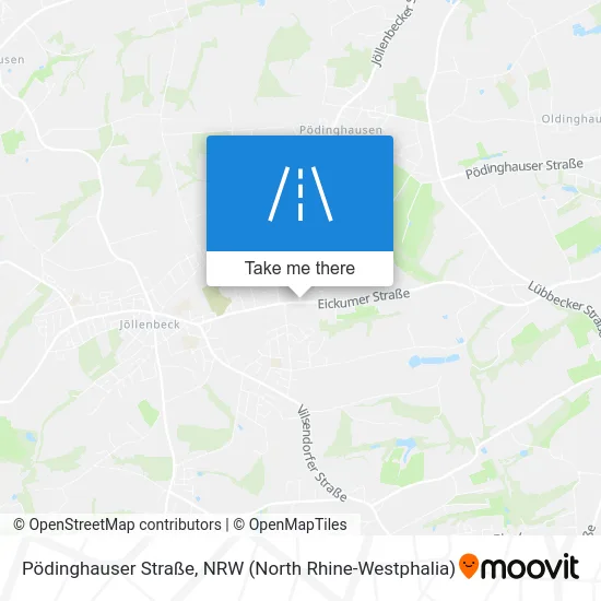 Карта Pödinghauser Straße