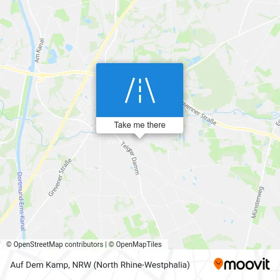 Карта Auf Dem Kamp