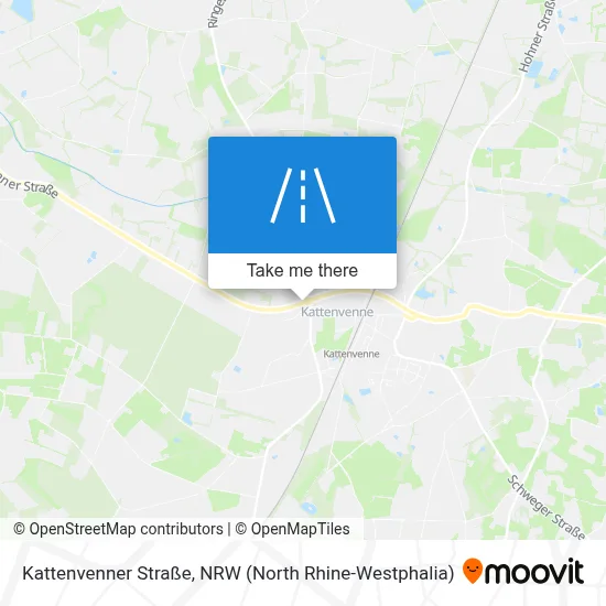 Kattenvenner Straße map