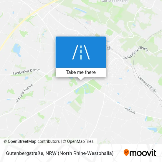 Gutenbergstraße map