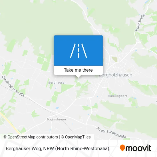 Карта Berghauser Weg