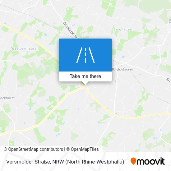 Карта Versmolder Straße
