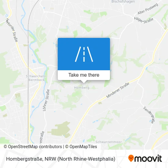 Карта Hombergstraße
