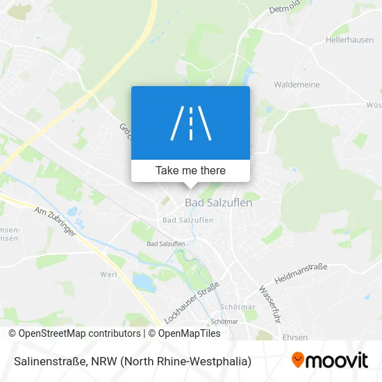 Карта Salinenstraße