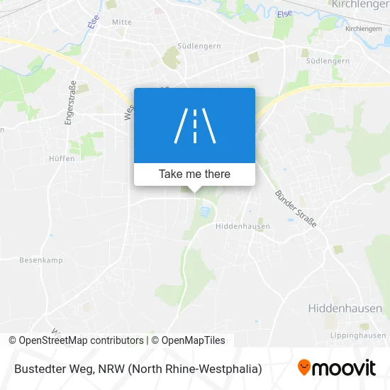 Карта Bustedter Weg