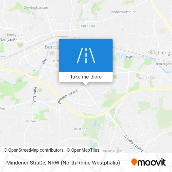 Mindener Straße map